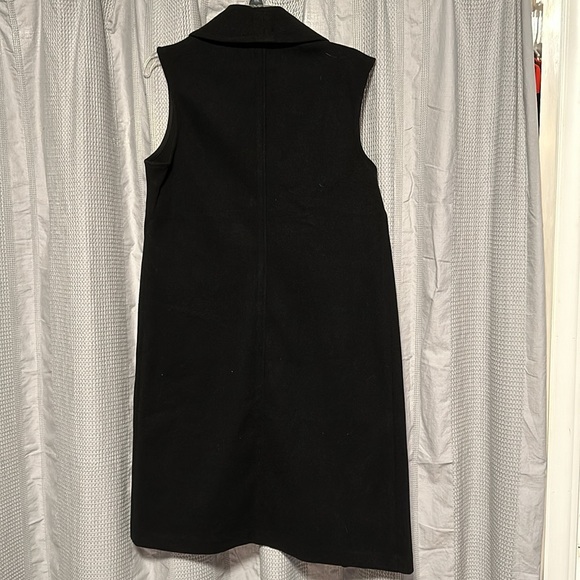 Joie Black Long Open Front Duster/Layering Vest w/t Pockets, NWT’s, Size Medium - Picture 12 of 12